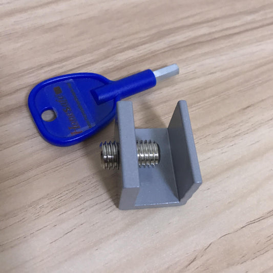 Heavy-Duty Sliding Window Security Lock – No-Drill Anti-Theft Stopper & Child Safety Guard